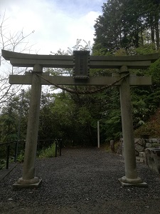 サムハラ神社　奥の院